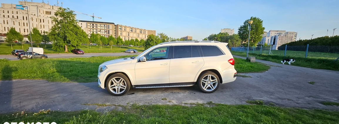 Mercedes-Benz GL cena 163333 przebieg: 201000, rok produkcji 2014 z Warszawa małe 781